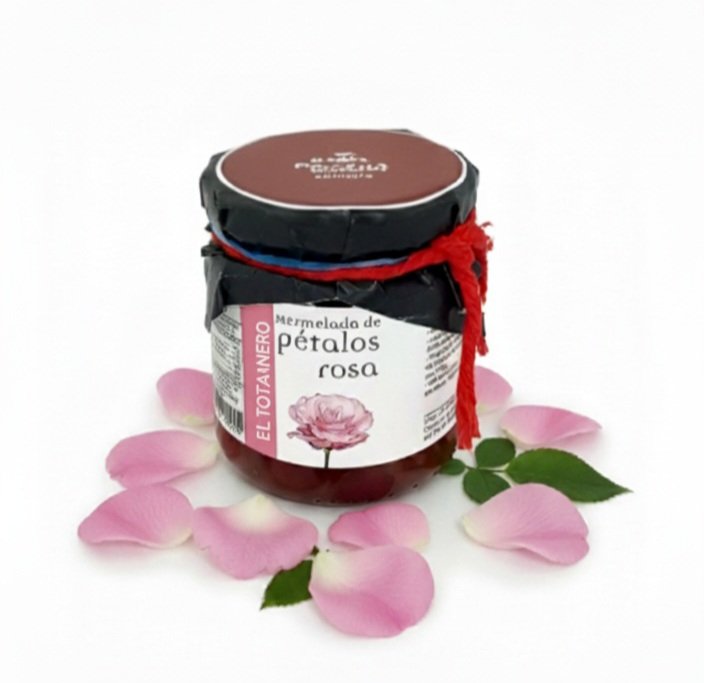 Mermelada de pétalos de rosa