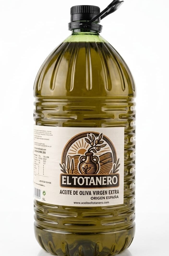 Aceite de Oliva Virgen Extra Filtrado 5L - El Totanero